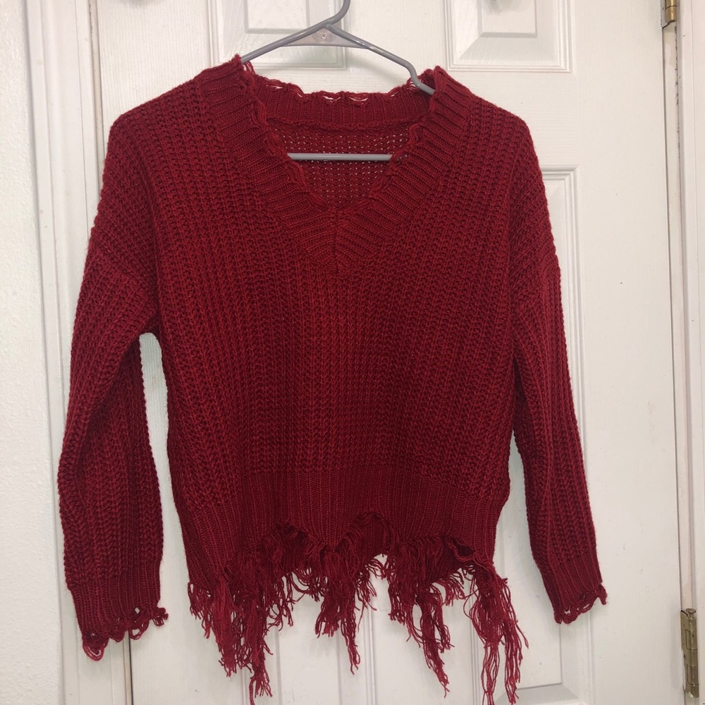 Red Sweater